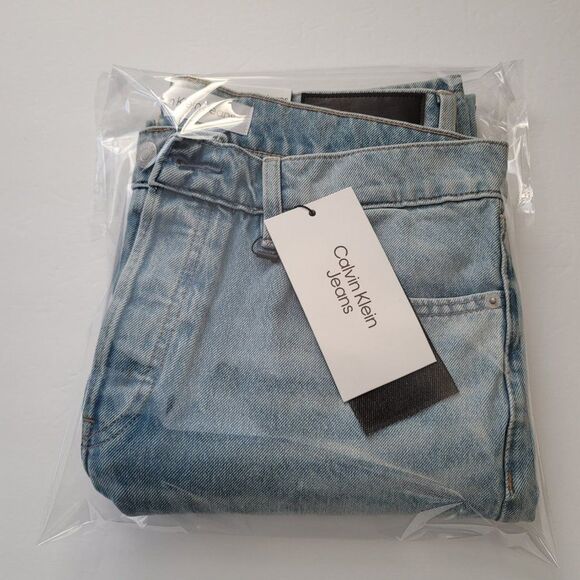 Calvin Klein Men's Slim-Straight Fit Stretch Jeans - Picture 8 of 8